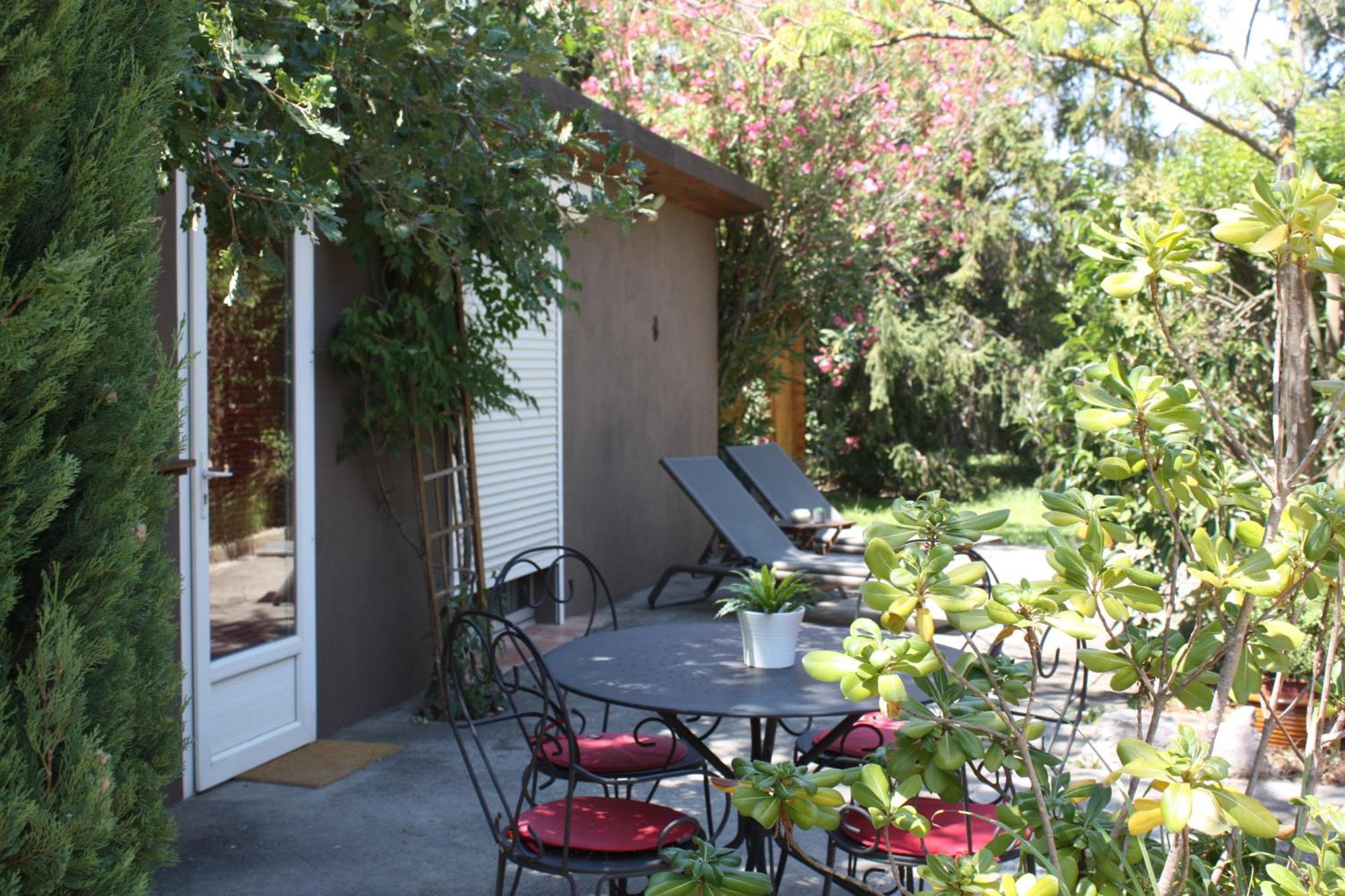 Le Mas De Bertagne Studio Kitchenette Terrasse Piscine 热姆诺 外观 照片