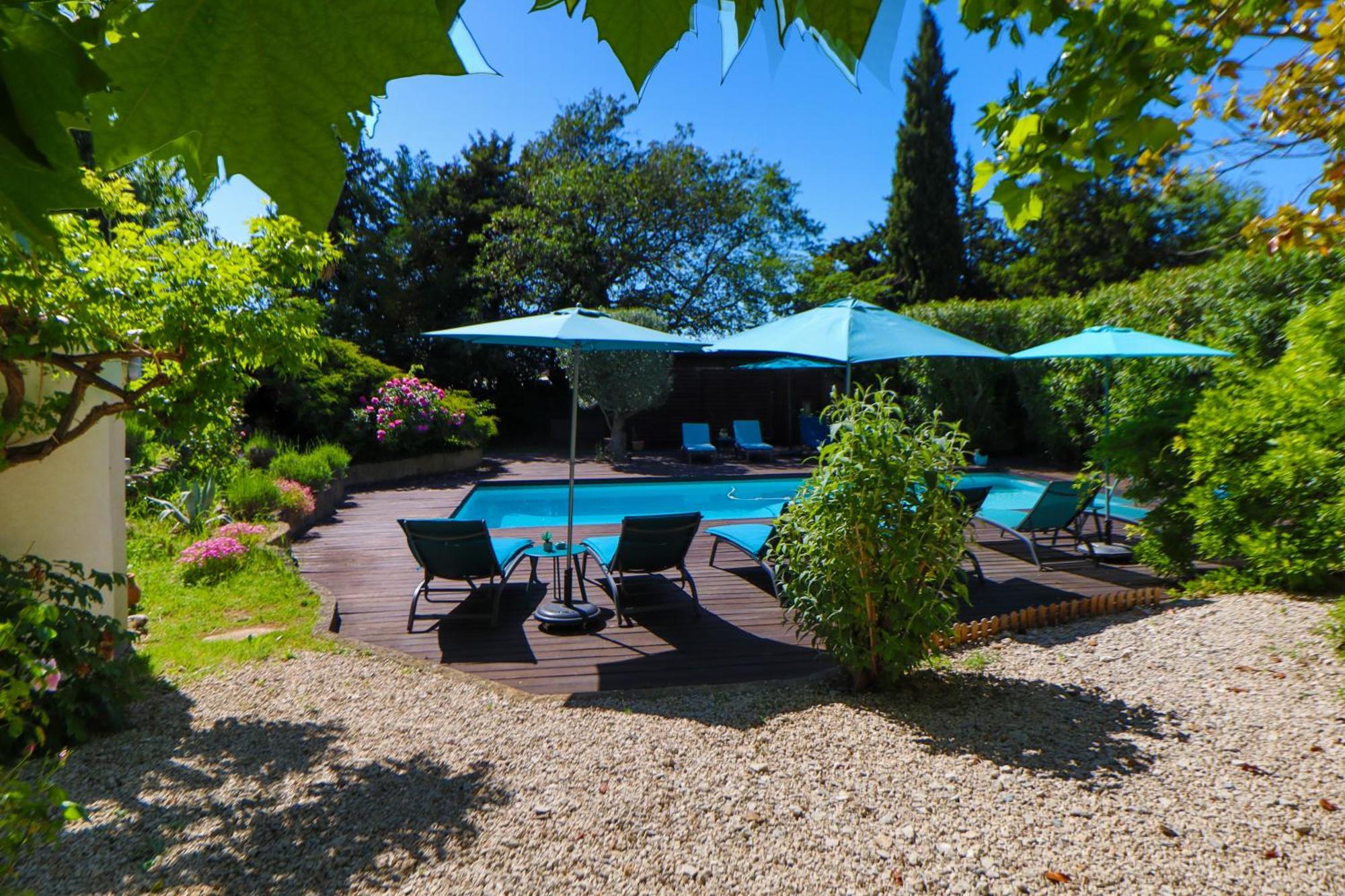 Le Mas De Bertagne Studio Kitchenette Terrasse Piscine 热姆诺 外观 照片